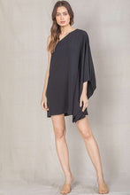 Edge of Seventeen Mini Dress - Black