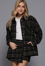 Kennedy Plaid Lined Shacket