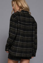 Kennedy Plaid Lined Shacket