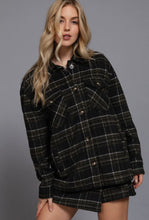 Kennedy Plaid Lined Shacket