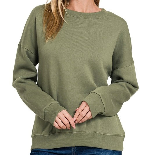 Mountainside Ultra Soft Pullover - Olive