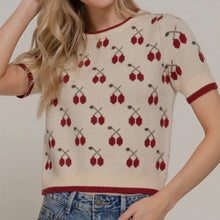 Cherry Bomb Sweater Top