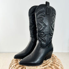 Nashville Cowboy Boots - Black