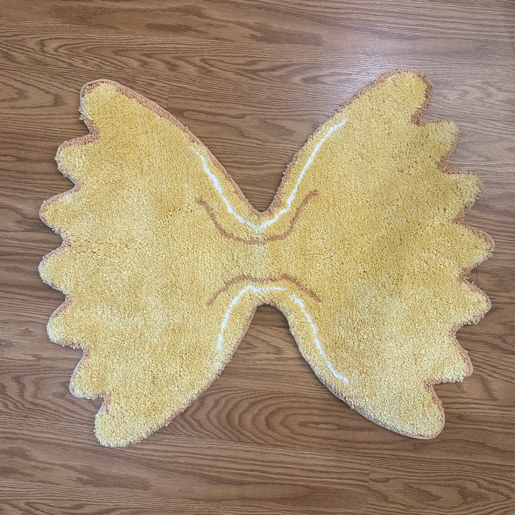 Bow Tie Pasta Throw Rug