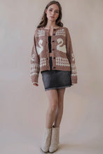 Swan Cardigan Sweater - Taupe
