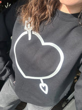 Heart & Arrow Pullover - Black