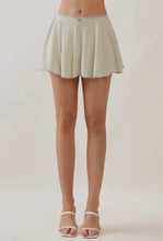 Gingham Skort - Sage