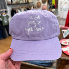 A Lot Going On Right Now Dad Hat - Pastel Purple