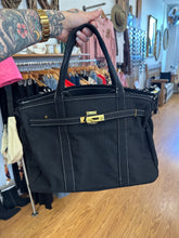 Boat Tote-Kin - Black Canvas