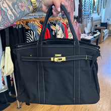 Boat Tote-Kin - Black Canvas