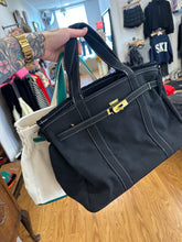 Boat Tote-Kin - Black Canvas