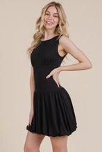 Dance Party Drop Waist Dress - Black