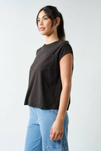 Sunkissed Pima Cotton Pocket Tee - Black