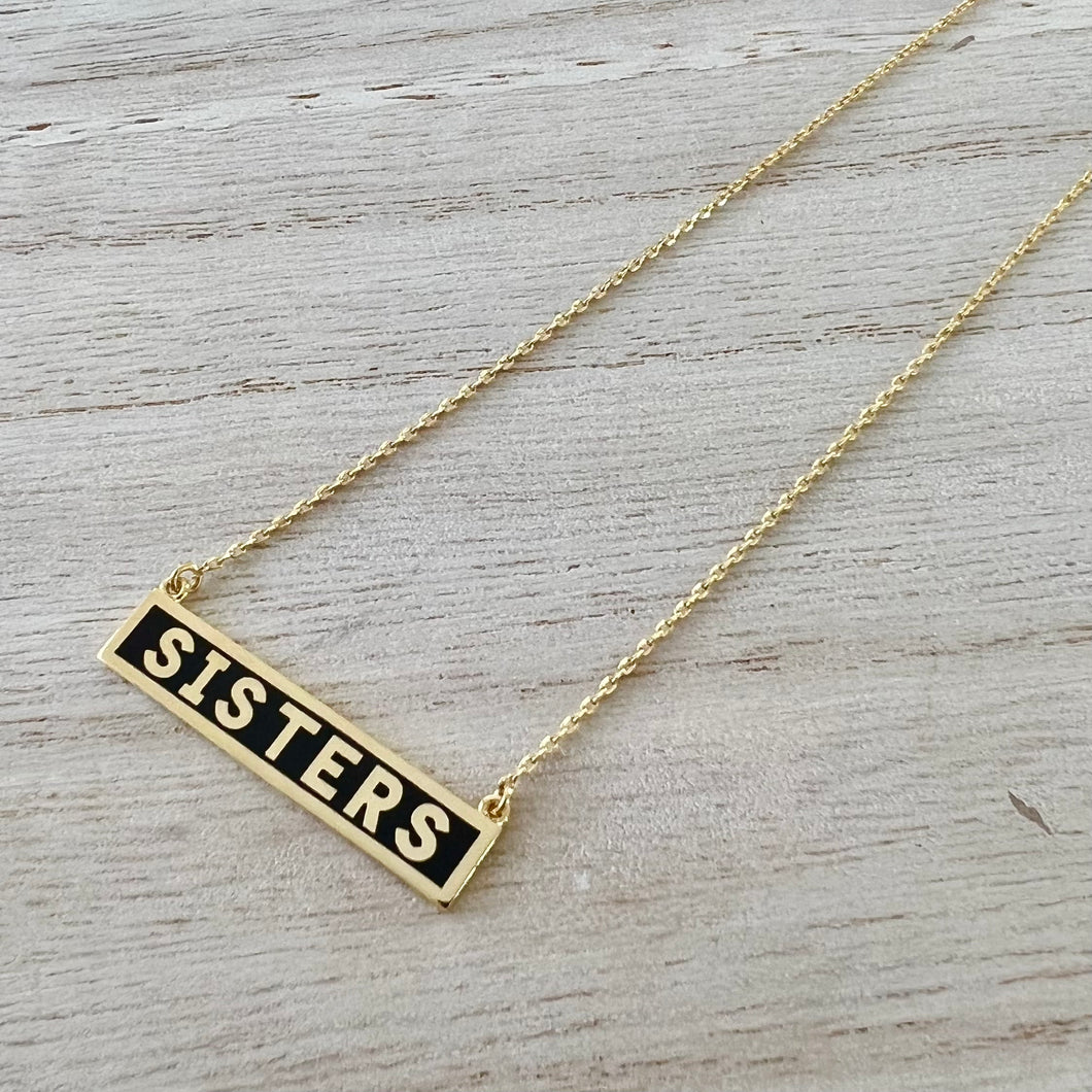 Sisters Necklace - Gold